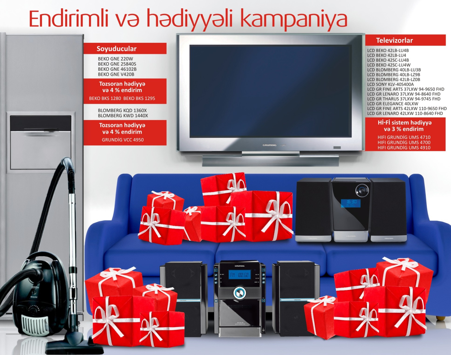 ENDİRİMLİ VƏ HƏDİYYƏLİ KAMPANİYA