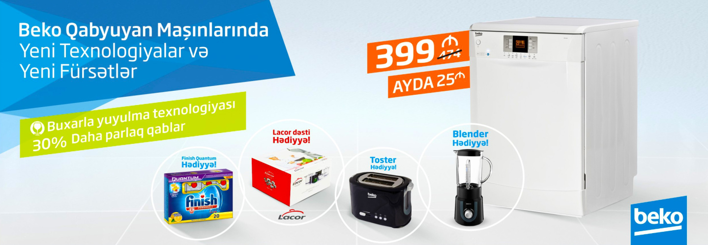 SOLİTON-BEKO QABYUYAN MAŞIN KAMPANİYASI!