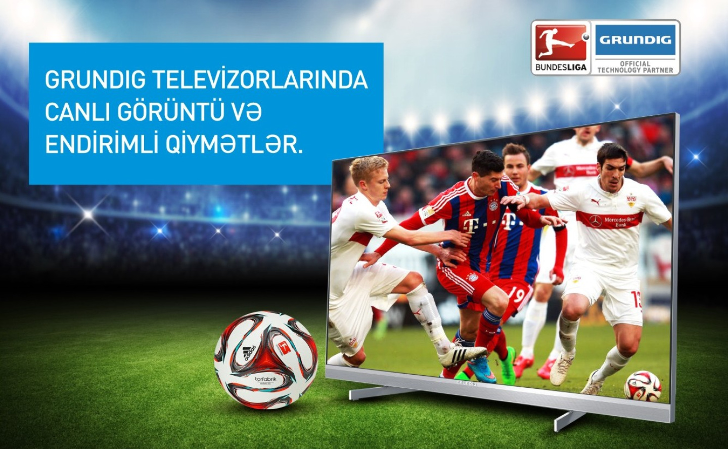 SOLİTON-DAN ENDİRİMLİ QİYMƏTLƏRLƏ GRUNDİG LED TV KAMPANİYASI!