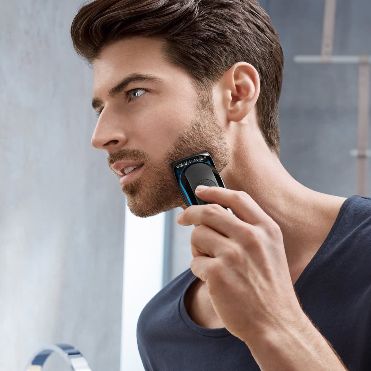 Braun Saç və Saqqal Trimmeri 7'si 1 Arada MGK 3045 + Gillette бритва