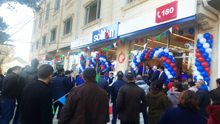 SALYANDA 2-Cİ SOLİTON MAĞAZASI ARTIQ XİDMƏTİNİZDƏ!