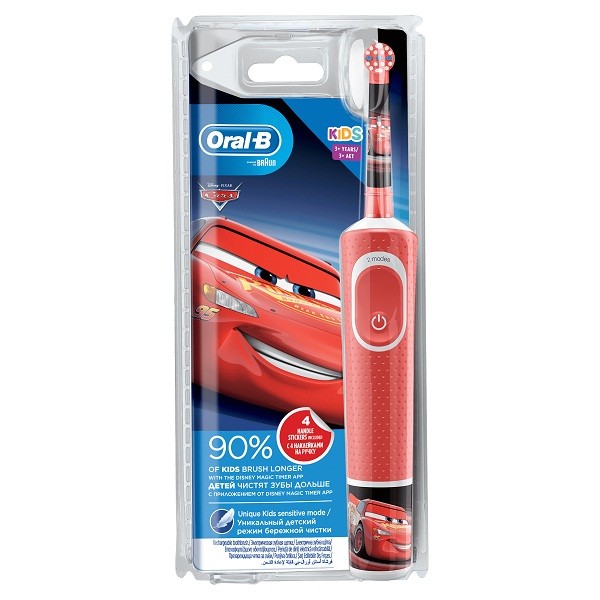 Oral-B D100 Uşaqlar üçün Elektrik Diş Fırçası, Cars