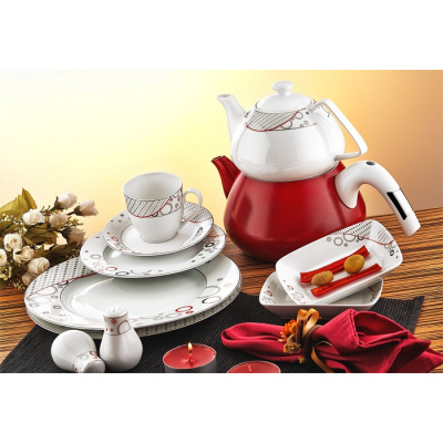 Yuvarlak səhər yeməyi dəsti 36 ədəd (ES-901)