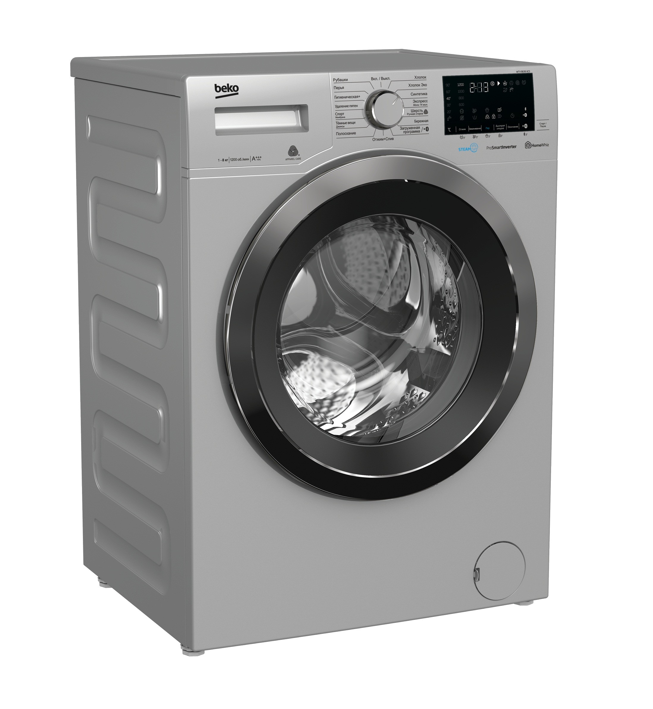 Стиральная Машина Beko Steamcure Wsre7h646xwpti Купить