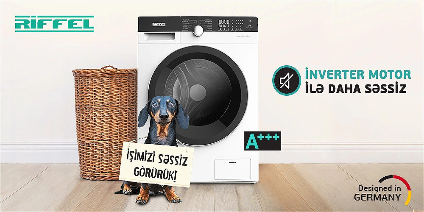 СТИРАЛЬНЫЕ МАШИНЫ RİFFEL С НОВЫМИ ТЕХНОЛОГИЯМИ!