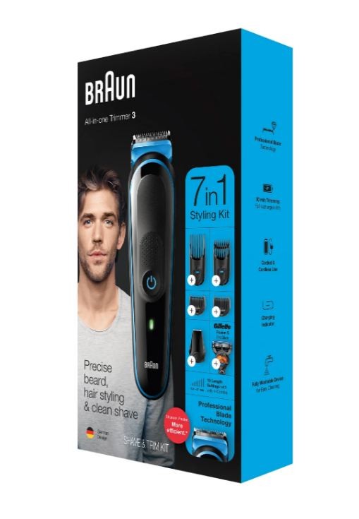 Braun Mgk 3245 Saç və Saqqal Trimmeri 7-i 1 arada
