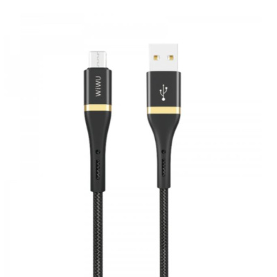 Wiwu USB ↔ Micro Kabel 1.2M ELITE ED-102 Black