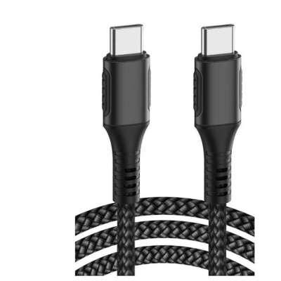 Wiwu Type-C ↔ Type-C Kabel 2M 100W F20 Black