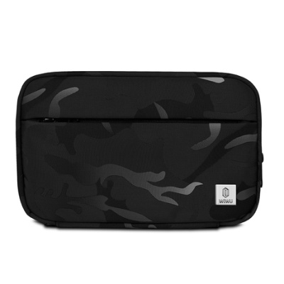 Əl çantası Wiwu Camou Travel Pouch Black