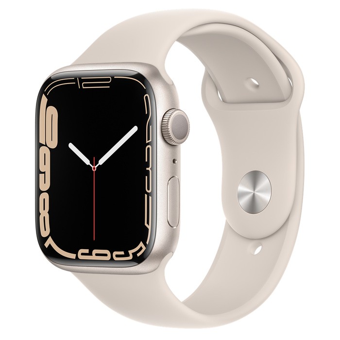 Apple Watch 7 45mm Starlight White