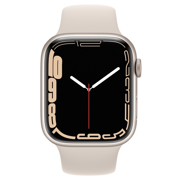 Apple Watch 7 45mm Starlight White