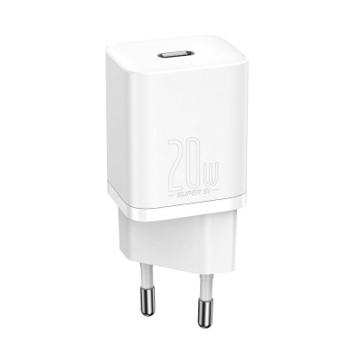 Charger 1 USB-C 20W Baseus Si Quick White 
