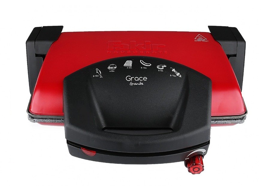 Grace-Grill Sandwich Maker-Red-1800W - Fakir