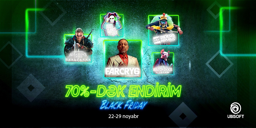 PLAYSTATİON OYUNLARINDA 70%-DƏK BLACK FRİDAY ENDİRİMLƏRİ!