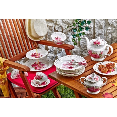 Rose Səhər yeməyi dəsti 33 ədəd (ES-973)