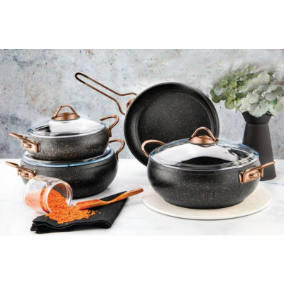 Evimsaray Belly Qazan dəsti 7 ədəd (7706)