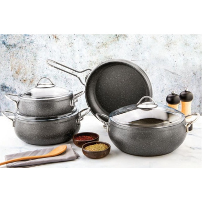 Evimsaray Belly Qazan dəsti 7 ədəd (7708)