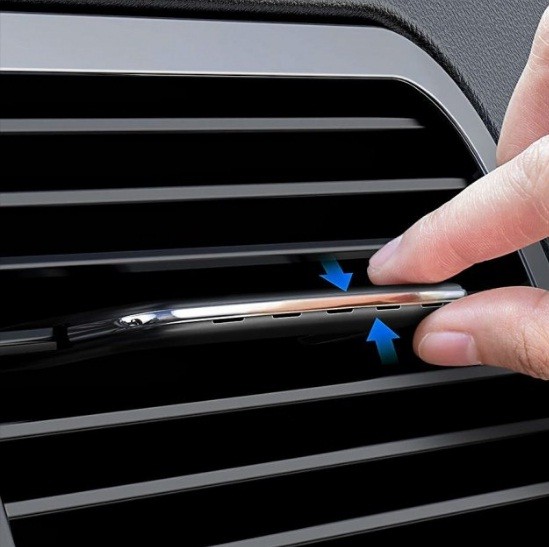 Baseus ACC Air Freshener Black/Silver