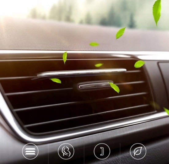 Baseus ACC Air Freshener Black/Silver