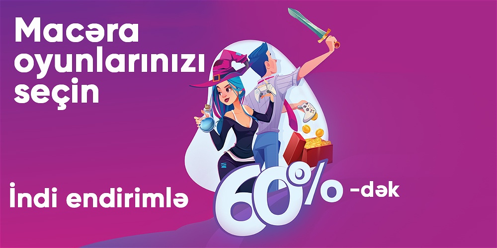 PLAYSTATİON OYUNLARINDA 60%-DƏK ENDİRİMLƏR!