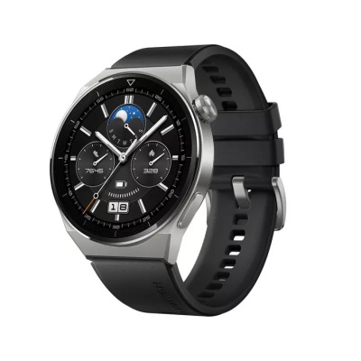 Watch Huawei GT 3 Pro Black Fluoroelastomer 