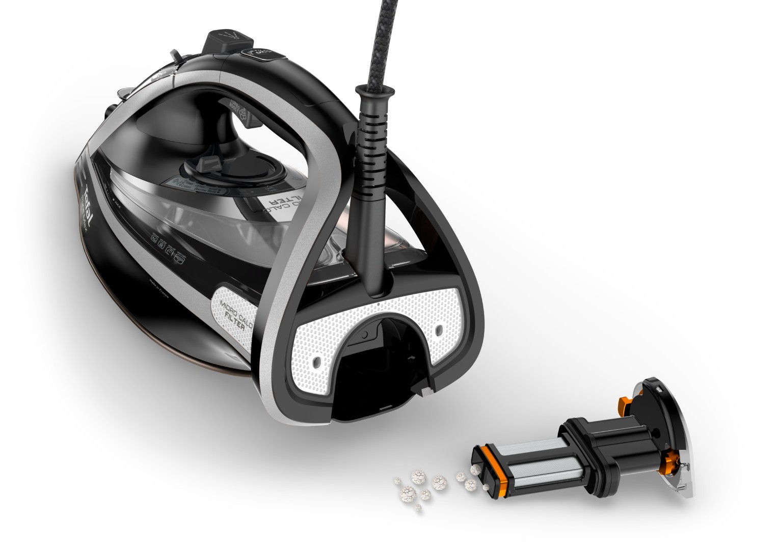 Ütü TEFAL Pure Max FV9850 Durilium Airglide Autoclean 3200W Qara 1830008490