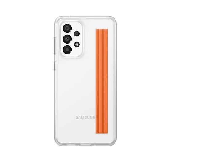 Keys Samsung Galaxy A33 5G Slim Strap Clear View (Şəffaf)