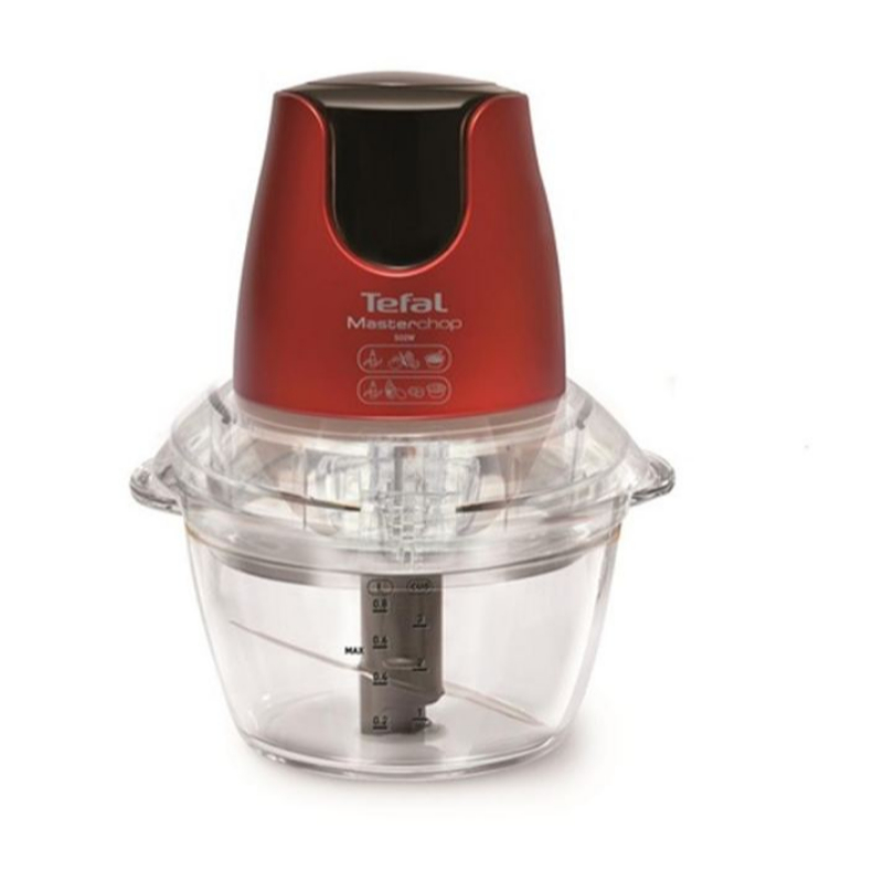 Doğrayıcı TEFAL MasterChop Qırmızı Şüşə Rondo