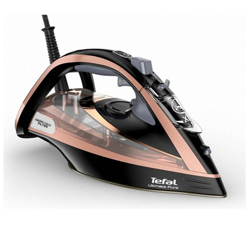 Ütü TEFAL Ultimate Pure FV9845 Durilium Airglide Autoclean 3200W Qızılı 1830006927