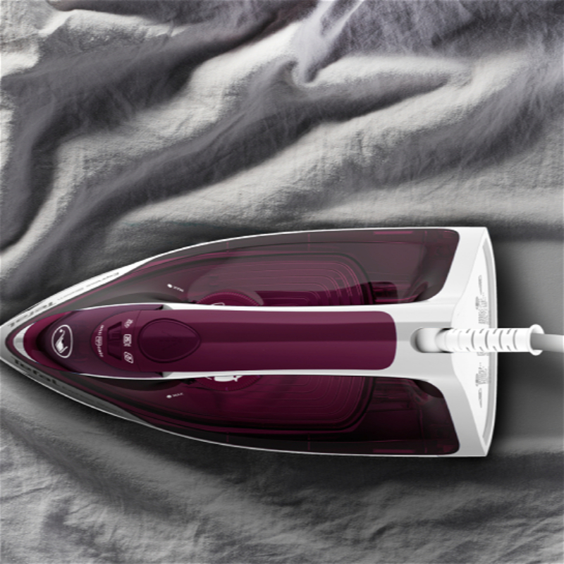 Ütü TEFAL Express Steam FV2844 Ceramic 2400W Tünd Qırmızı 4300007576