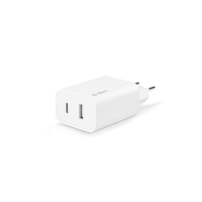 Smart Charger Duo TTEC 1USB+1USB-C 40W White (2SCS24B)