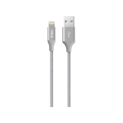 TTEC Kabel USB↔Lightning 1.2M 2.1A Silver (2DK16G)