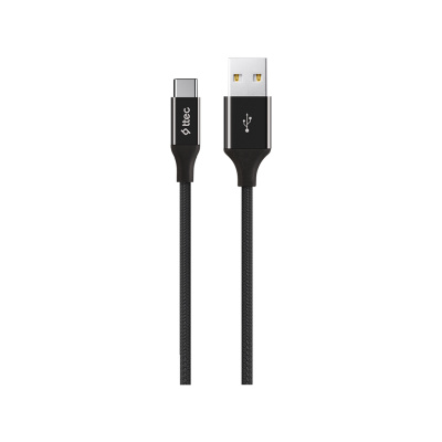 TTEC Kabel USB↔USB-C 1.2M 2A Black (2DK18S)