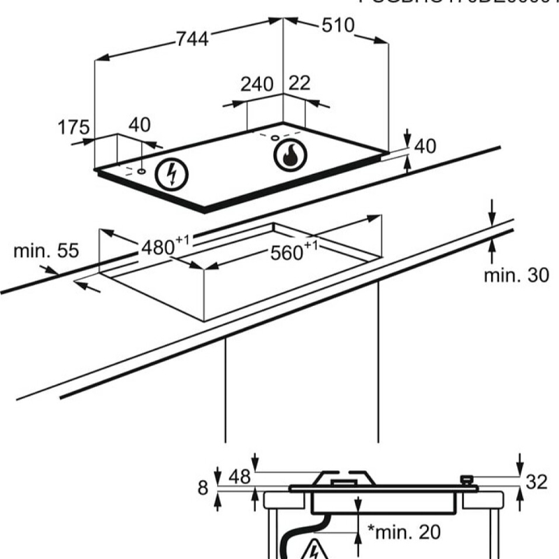 ELECTROLUX KGS75362XX