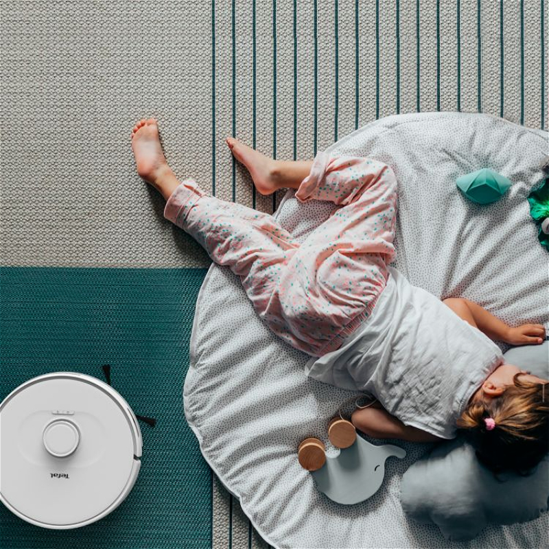 Robot Tozsoran TEFAL RG8577 X-Plorer Seriya 75 S Max Mop Funksiyalı - Ev Heyvanı Dostu