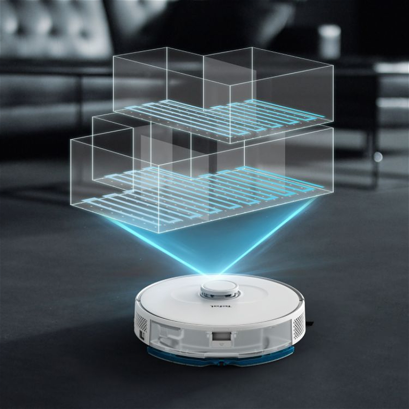 Robot Tozsoran TEFAL RG8577 X-Plorer Seriya 75 S Max Mop Funksiyalı - Ev Heyvanı Dostu