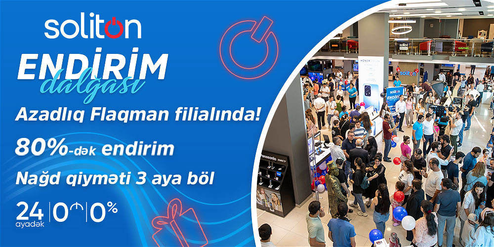 ENDİRİM DALĞASI AZADLIQ FLAQMAN-DA!