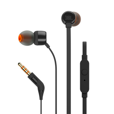 Qulaqlıq JBL TUNE 110 Wired 3.5mm Black