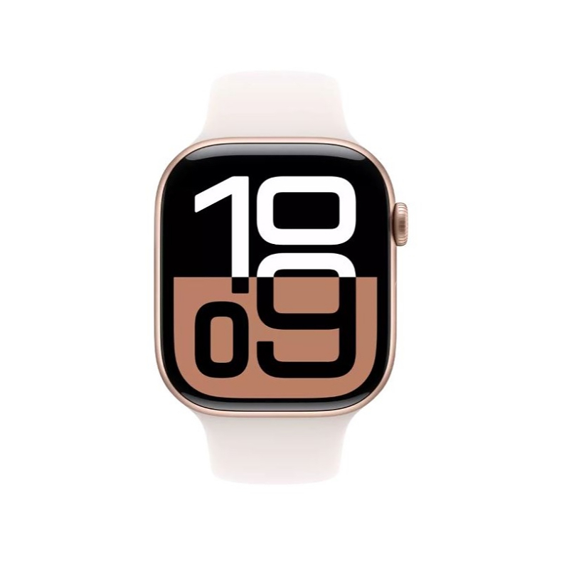 Apple Watch 10 GPS 42mm Rose Gold / Light Blush Sport Band (S/M size) USB-C / MWWH3QI/A