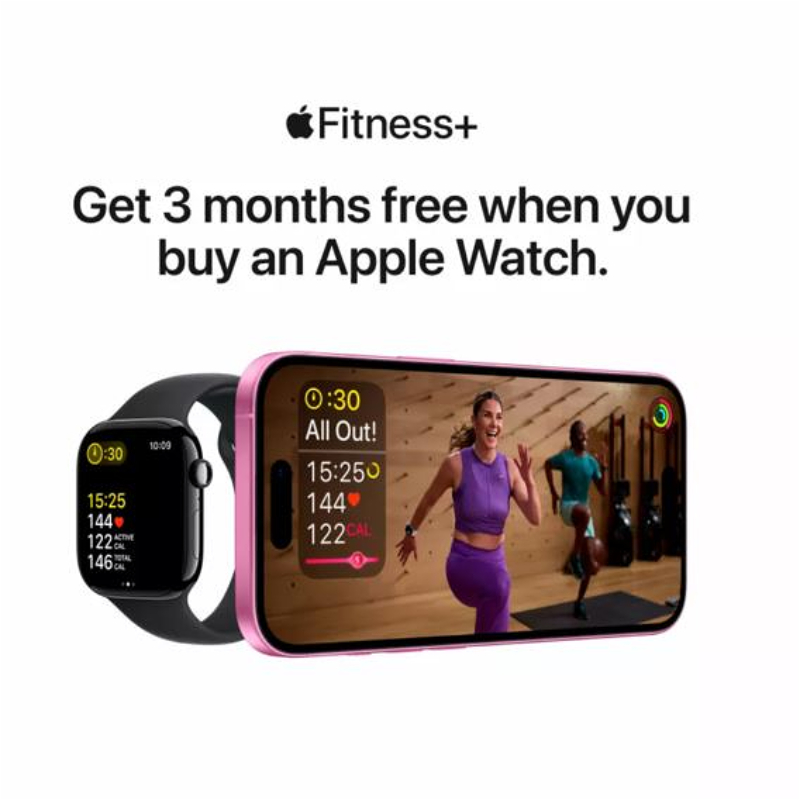 Apple Watch 10 GPS 42mm Rose Gold / Light Blush Sport Band (S/M size) USB-C / MWWH3QI/A
