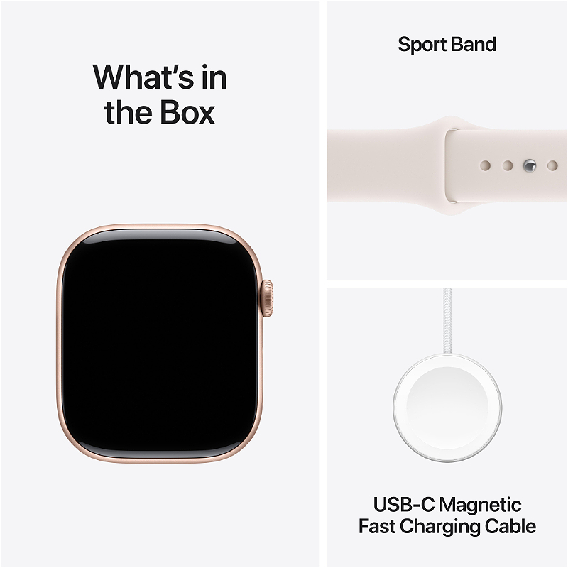 Apple Watch 11 Series 42 mm GPS Rose Gold/Light Blush Band