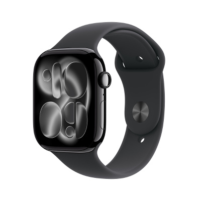 Apple Watch 11 Series 46 mm GPS Jet Black/Black Band
