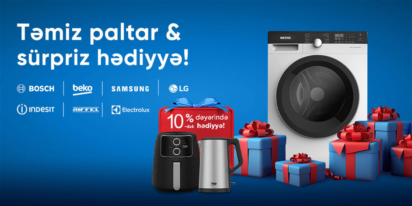 PALTARYUYAN ALANA HƏDİYYƏMİZ VAR!