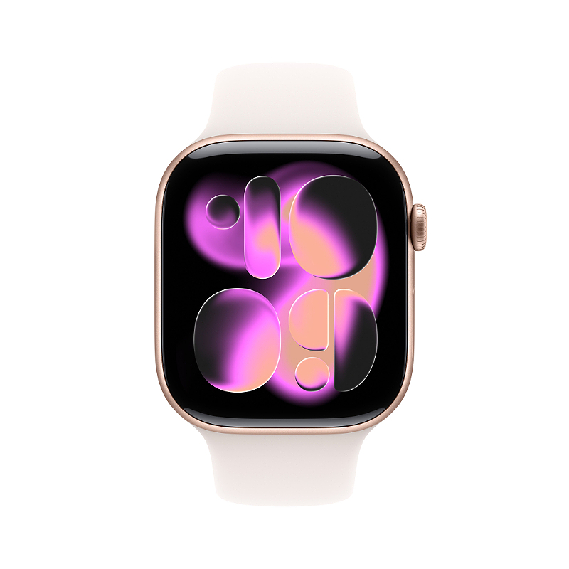 Apple Watch 11 Series 46 mm GPS Rose Gold/Light Blush Band