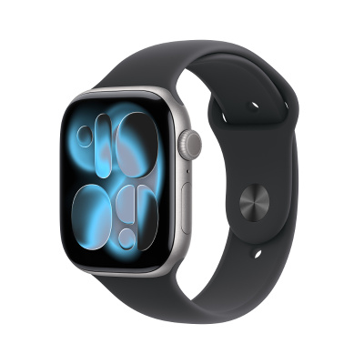 Apple Watch 11 Series 46 mm GPS Space Gray/Black Band