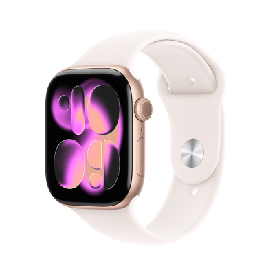 Apple Watch 11 Series 46 mm GPS Rose Gold/Light Blush Band