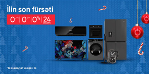 İLKİN ÖDƏNİŞSİZ, KOMİSSİYASIZ, 24 AYADƏK FAİZSİZ!