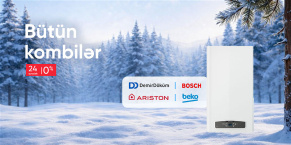 BÜTÜN KOMBİLƏR 24 AYADƏK FAİZSİZ!