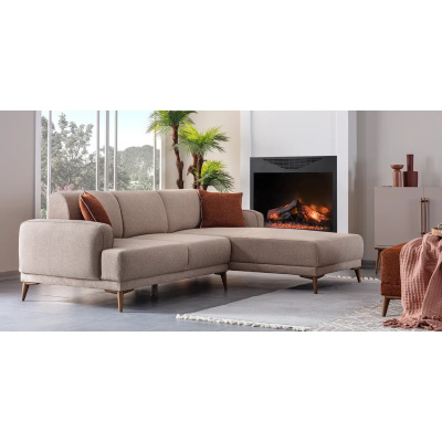 Pastel künc divanı (uzanmalı)