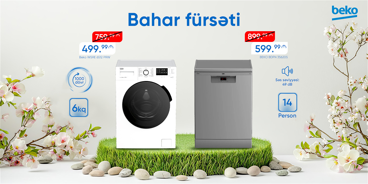 BEKO-DAN SƏRFƏLİ QİYMƏTLƏR!